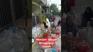 Ayo memilah sampah, untuk mengurangi limbah #semangat #rukunwarga #cikarang #bekasi #fyp #shorts