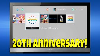 PlayStation 20th Anniversary PS4 Theme