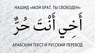 Мой брат, ты свободен / أخي أنت حرّ