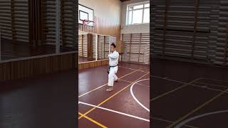 Yamaguchi-Sensei demonstrates 3rd movement of kata junro shodan