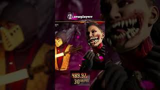 Mileena Combo con Fatal Blow - Mortal Kombat 1 #shorts