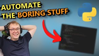 Automate the Boring Stuff with Python (Clean Up Your Computer)