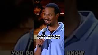 "Why you run...I was scared"(Mike Epps) #funny #standupcomedy #shortvideo #thanks