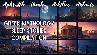 Calming Greek Mythology Bedtime Story Compilation | Sleep Story Audiobook