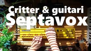 Critter  & guitari septavox synthesizer, thirdman records short film