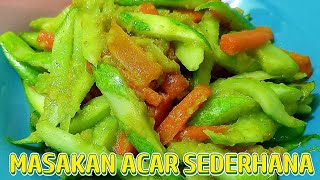 Resep Masakan || Acar Timun Bumbu Kuning