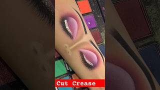 cut crease  eyemakeup tutorial #shorts #shortviral #ytshorts #bridal #shortfeed