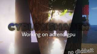 CYBOX SHADER|POJAVLAUNCHER SHADER{WORKING ON ADRENO GPU}|YOOMC