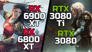 RX 6900 XT vs RX 6800 XT vs RTX 3080 vs RTX 3080 Ti - Test in 20 Games