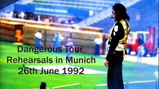 Michael Jackson | Dangerous Tour Rehearsals in Munich 26th June 1992 (Full Amateur Recording) [LQ]