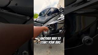 How to start up your motorcycle! 👌🏿#motorcycle #bike #yamahar6 #хочуврекомендации