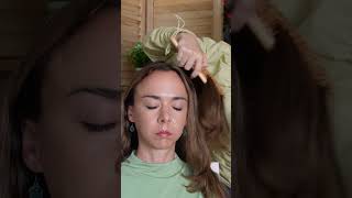 Best hair brushing #asmr #hairbrushing #relax #relaxing #asmrsounds