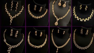 light weight Gold necklace designs for women's, latest 22k gold necklace designs collection.