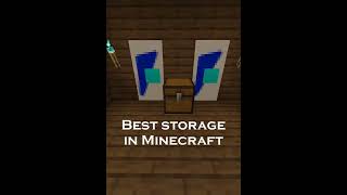 Best storage in Minecraft (nejlepší úložiště v Minecraftu)