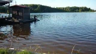 Привод-буксир для катания на водных лыжах