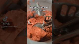 How to make raspberry nicecream #shorts