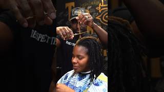 BIG CHOP TRANSFORMATION #barber #tranformation #hairstyle #barbershop #AFRO