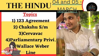 04 and 05 March 2024 Daily The Hindu Newspaper Analysis