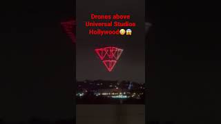 Drone test above Universal Studios Hollywood