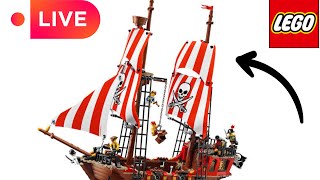 LIVE🔴Lego brick bounty ship build !!!