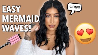 HOW TO: MERMAID WAVES HAIR TUTORIAL