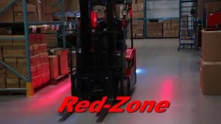 Red-Zone LED Pedestrian Warning Light