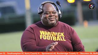 Warwick Coach Corey Hairston on 757 Saturday Sports Talk - Oct. 26, 2024