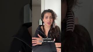 Heatless Waves Tutorial #hairstyle #heatlesshairstyles #hairstyletutorial #shorts