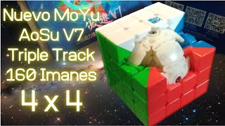 ¿El Mejor Cubo 4x4? MOYU AoSu V7 4X4 UNBOXING + REVIEW