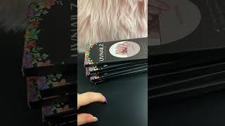 ASMR Gel Nail Stickers #nailtutorial #satisfyingvideo #asmr