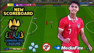 RILIS!!! Game Efootball™ 2023 ppsspp Mod Sea Games Cambodia /Fitur Grafic HD + Full Transfer