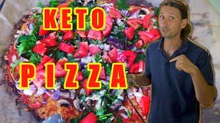 KETO PIZZA - PROSTY I SZYBKI PRZEPISA NA NAJLEPSZĄ PIZZĘ NA ŚWIECIE 😊😊😊