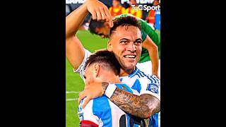 Respetó de Lautaro Martinez a Messi #shorts