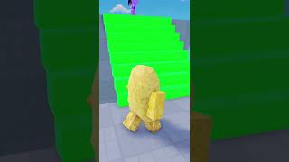 omega nugget and catnap play obby 🤣 #shorts #roblox