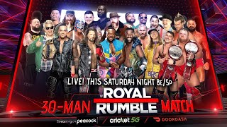 WWE Royal Rumble 2022 Official and Full Match Card HD