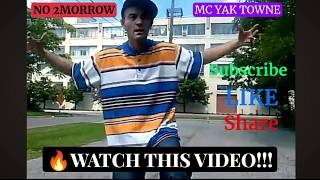 🔥EPIC NEW SONG🔥🎶 about liven life like there's "No 2morrow" #rapmusic #hiphopmusic #mcyaktowne