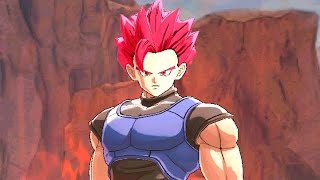 Shallot Super Saiyan God transformation cutscene dragon ball legends 2nd anniversary