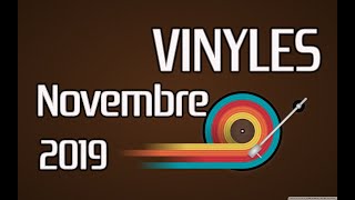 Arrivages vinyles Novembre 2019