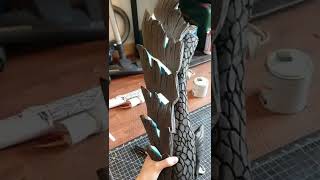 Clips from the creation of my insect glaive - Monsterhunter World #monsterhunter #cosplay