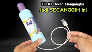 GAK NYANGKA BOTOL BEKAS JADI SECANGGIH INI !!