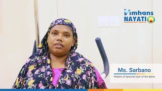 Patient Testimonial, Spinal Tuberculosis