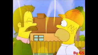 Majin Flanders Explica a Son Homero Porque Se Dejó Manipular Por Babidi