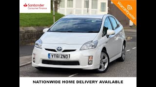 2011 Toyota Prius 1.8 VVT-h T Spirit CVT Euro 5 (s/s) 5dr, YT61ZNO - Premier Car Sales Ltd, Preston