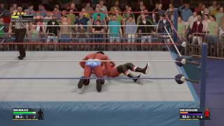 WWE 2K17 so lets check out don out this is a test run. Needs little work.