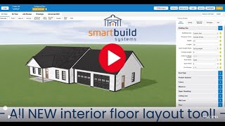 Preview of Smartbuild's All New Floor Plan Design Tool