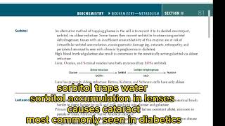 sorbitol metabolism page 81|first aid USMLE|fcps part-1 preparation forum