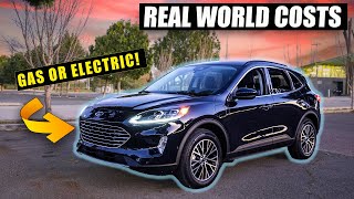 Ford Escape Plug In Hybrid - Real World Driving Costs