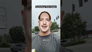 Zuckerberg Visits Seattle #comedy #shorts