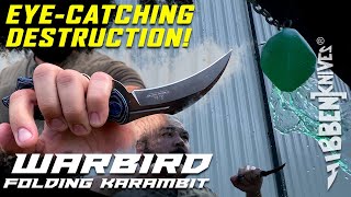 Eye-Catching Destruction! - Hibben Warbird Folding Karambit