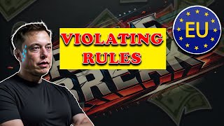 EU Targets Elon Musk's Empire: Massive Fines Loom Over X Violations!!!